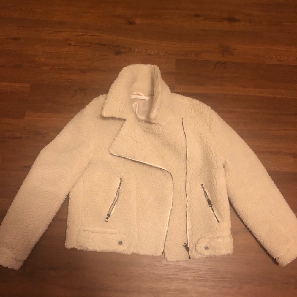 ASTR Sherpa Moto jacket small